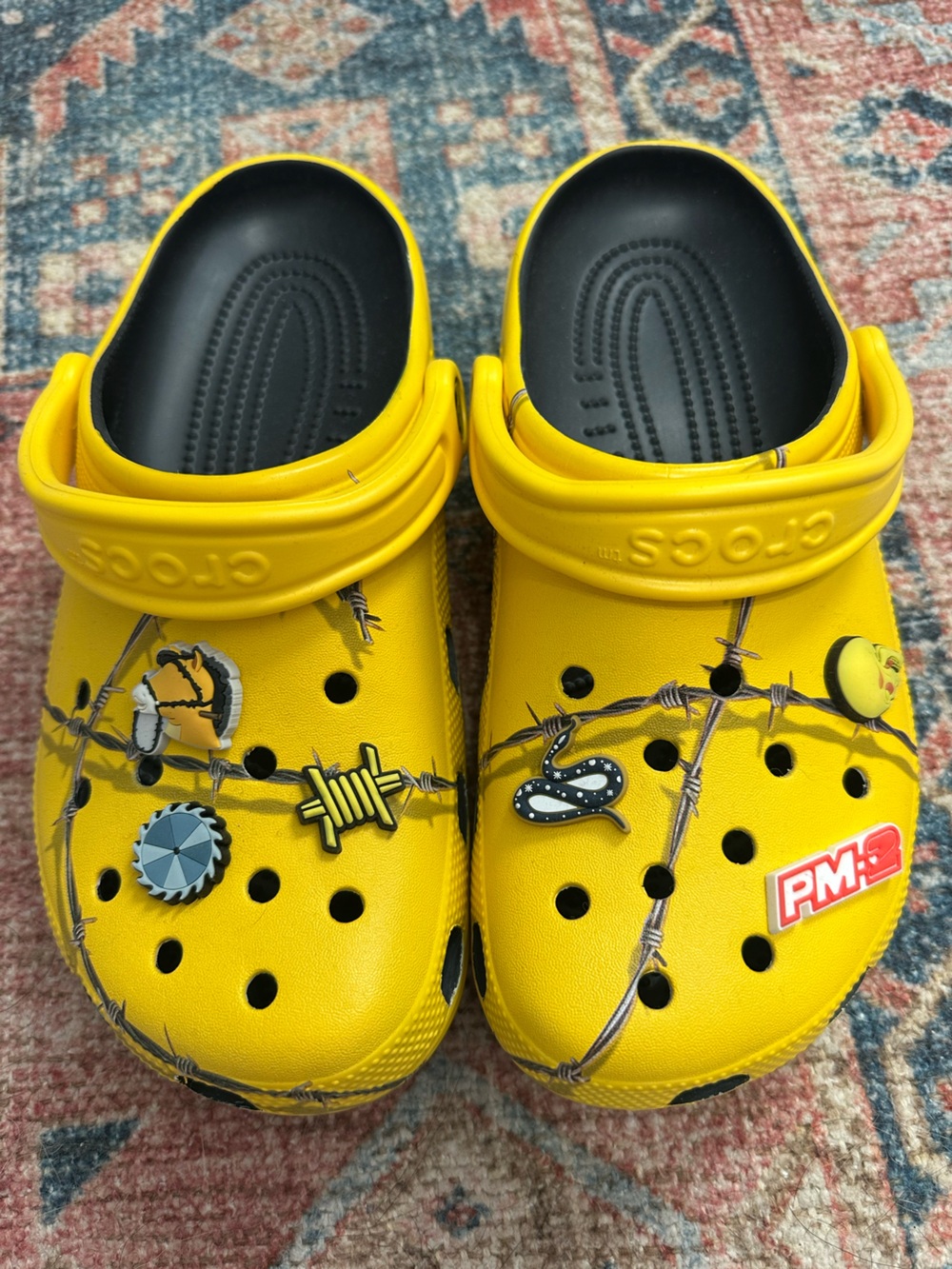 Post Malone x Crocs Barbed Wire